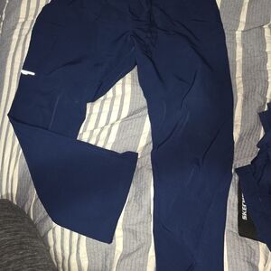 Womens Skechers Navy Blue Scrub Pants